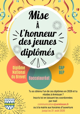Félicitations aux jeunes diplômés !
