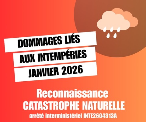 Reconnaissance de l’état de catastrophe naturelle