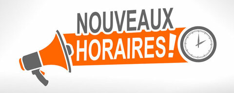 🕒 Nouveaux horaires d’accueil du secrétariatNouvelle actualité