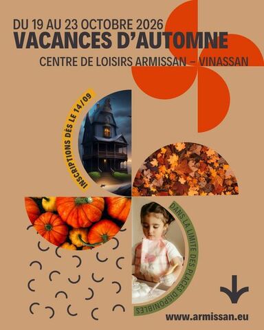 Centre de Loisirs : vacances automne 2026