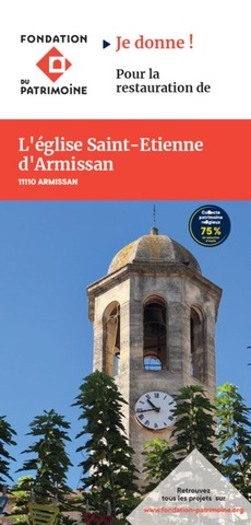 Eglise St Etienne d'Armissan : Sauvons notre clocher