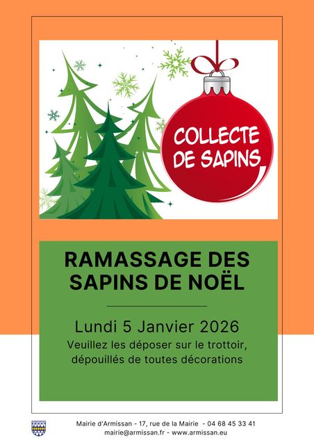 [Sapin de Noël] Ramassage