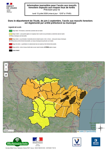 Accès clape 