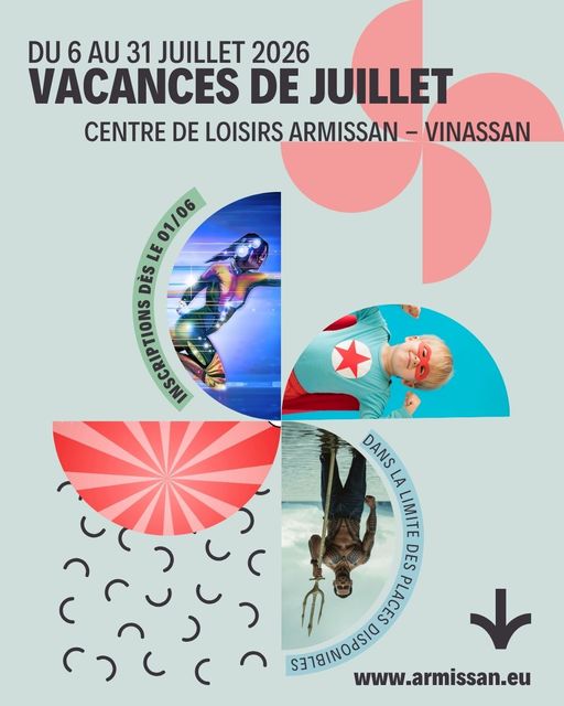 Centre de Loisirs : vacances d'été (Juillet)