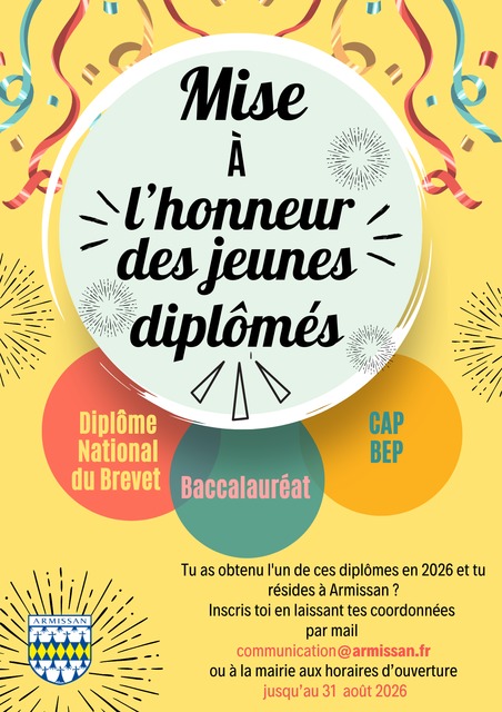 Félicitations aux jeunes diplômés !
