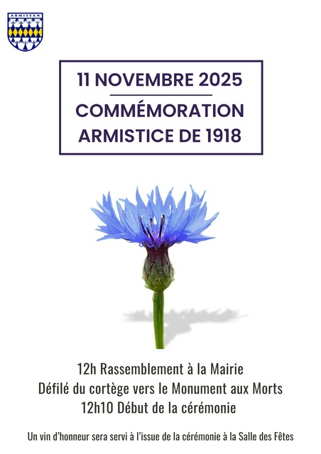 Commémoration Armistice 1918