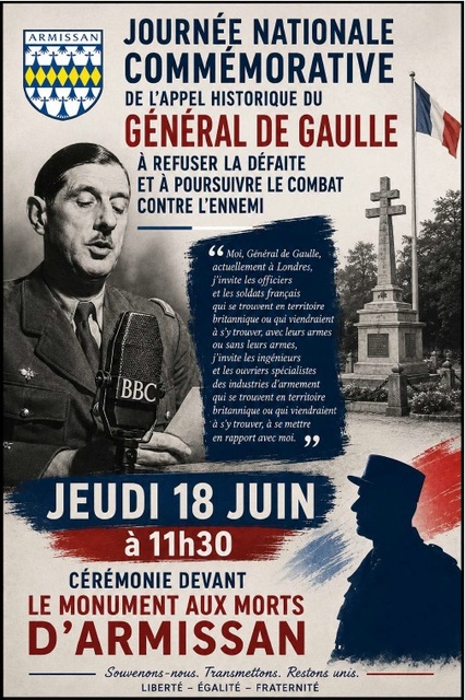  🇫🇷 Mémoire du 18 Juin