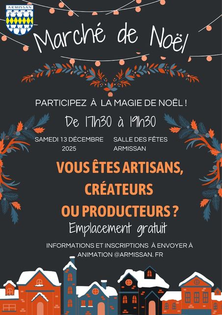 Marché de Noël : Appel à Candidature 