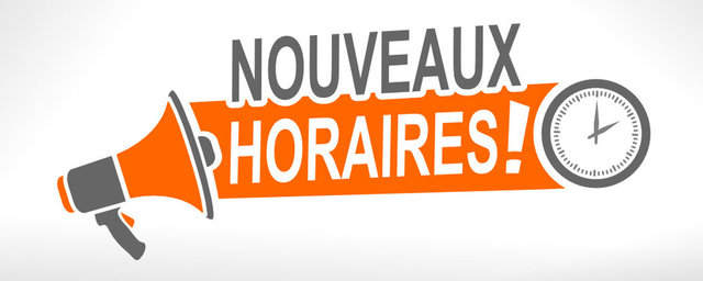 🕒 Nouveaux horaires d’accueil du secrétariatNouvelle actualité