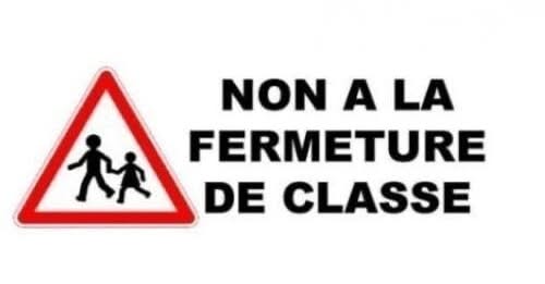Mobilisation pour le maintien d’une classe 