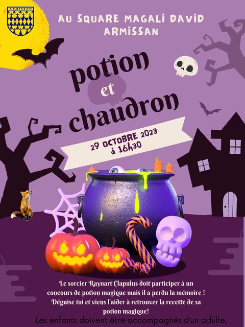 Atelier d'Halloween : Potion magique