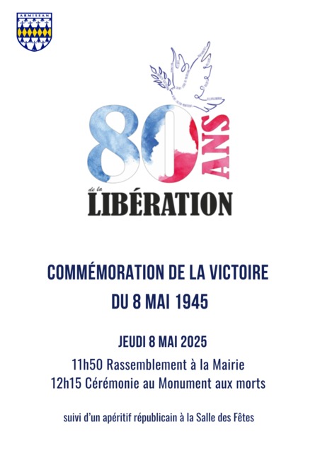 Cérémonie du 8 mai 1945